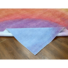 Load image into Gallery viewer, 9&#39;x11&#39;10&quot; THE RAINBOW, Modern Gradation Design, 100% Wool, Thick and Plush, Hand Knotted, Oriental Rug FWR60348