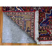 Load image into Gallery viewer, 3&#39;4&quot;x5&#39;10&quot; New Persian Hamadan Bird Figurines Pure Wool Hand Knotted Oriental Rug FWR357942