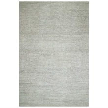 Load image into Gallery viewer, 15&#39;x20&#39; Nacre White, Modern Grass Design, Hand Knotted Extra Soft Wool, Organic Sustainable Textile, Oversized Tone on Tone Oriental Rug FWR456024