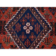 Load image into Gallery viewer, 7&#39;2&quot;x10&#39;1&quot; Valiant Poppy Red, Hand Knotted, 100% Wool, Vintage Joshagan, Natural Dyes, Persian Oriental Rug FWR519738