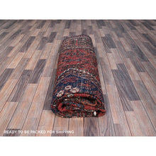 Load image into Gallery viewer, 7&#39;2&quot;x10&#39;1&quot; Valiant Poppy Red, Hand Knotted, 100% Wool, Vintage Joshagan, Natural Dyes, Persian Oriental Rug FWR519738