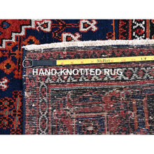 Load image into Gallery viewer, 7&#39;2&quot;x10&#39;1&quot; Valiant Poppy Red, Hand Knotted, 100% Wool, Vintage Joshagan, Natural Dyes, Persian Oriental Rug FWR519738