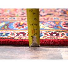 Load image into Gallery viewer, 9&#39;10&quot;x13&#39;2&quot; Terra Cotta Red, Vintage Full Pile Persian Kashan, Hand Knotted Natural Dyes, Denser Weave, Rural Heritage, Soft Wool Oriental Rug FWR520218