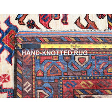 Load image into Gallery viewer, 3&#39;7&quot;x5&#39;3&quot; Decorators White, Hand Knotted Denser Weave Turkish Knot Small Birds Figurines, Natural Dyes, Shiny Wool, Oriental Rug FWR521940