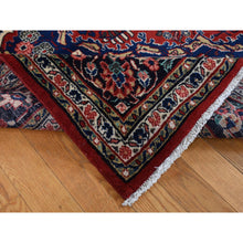 Load image into Gallery viewer, 6&#39;8&quot;x10&#39;4&quot; Barn Red, New Persian Bibikabad, Excellent Condition, Pure Wool, Hand Knotted, Oriental Rug FWR526536