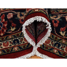 Load image into Gallery viewer, 6&#39;8&quot;x10&#39;4&quot; Barn Red, New Persian Bibikabad, Excellent Condition, Pure Wool, Hand Knotted, Oriental Rug FWR526536