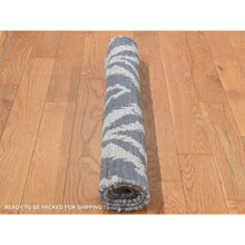 Load image into Gallery viewer, 2&#39;x3&#39;3&quot; Stone Eagle Gray, Hand Woven, 100% Wool, Reversible Kilim, Mat Oriental Rug FWR527088