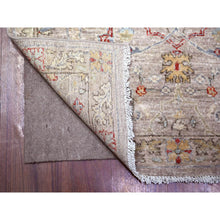 Load image into Gallery viewer, 3&#39;1&quot;x13&#39;9&quot; Koala Gray, Fine Aryana Bidjar Garus Design, Natural Dyes, Luxurious Wool, Hand Knotted, Runner Oriental Rug FWR529992