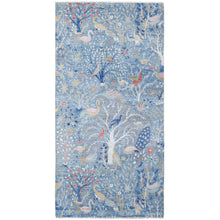 Load image into Gallery viewer, 6&#39;1&quot;x12&#39; Steel Blue, Afghan Peshawar, Hand Knotted Birds of Paradise Design, Natural Dyes, Extra Soft Wool, Wide Runner Oriental Rug FWR532290