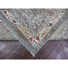 Load image into Gallery viewer, 12&#39;3&quot;x15&#39;5&quot; Laid Back Gray, Vegetable Dyes, Organic Wool, Mamluk Design Pre Historic 14th Century Influence, Hand Knotted, Oversized Oriental Rug FWR533220