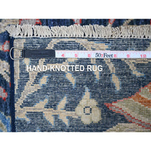 Load image into Gallery viewer, 2&#39;4&quot;x5&#39;10&quot; Yale Blue, Birds of Paradise Design, Hand Knotted Afghan Peshawar, Vegetable Dyes, Extra Soft Wool, Runner Oriental Rug FWR534306