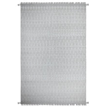 Load image into Gallery viewer, 9&#39;9&quot;x15&#39;4&quot; Porcelain White, Tone On Tone, Moroccan Weave Chiadma Leaf Design, Soft Organic Wool Hand Knotted, Natural Dyes, Oversized Oriental Rug FWR535038