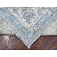 Load image into Gallery viewer, 9&#39;1&quot;x11&#39;10&quot; Spanish Gray, Organic Wool, Natural Dyes, Hand Knotted, All Over Mahal Design, Oriental Rug FWR536922