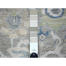 Load image into Gallery viewer, 9&#39;1&quot;x11&#39;10&quot; Spanish Gray, Organic Wool, Natural Dyes, Hand Knotted, All Over Mahal Design, Oriental Rug FWR536922