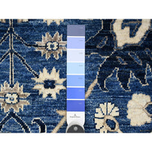 Load image into Gallery viewer, 9&#39;2&quot;x11&#39;6&quot; Blue Yonder, Vegetable Dyes, Soft Wool, Fine Peshawar With All Over Mahal Design, Hand Knotted, Oriental Rug FWR537984