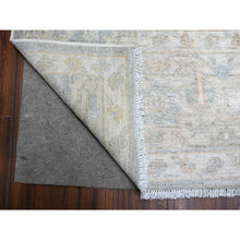 Load image into Gallery viewer, 9&#39;x11&#39;10&quot; Medium Gray, Denser Weave, Hand Knotted Soft And Velvety Wool, Heriz All Over Design, Natural Dyes, Oriental Rug FWR538218