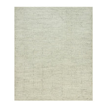 Load image into Gallery viewer, 8&#39;2&quot;x9&#39;8&quot; Repose Gray, Plain and Simple Hand Woven Cord Design, Flat Weave, Soft Wool, High and Low Pile, Oriental Rug FWR542712