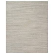 Load image into Gallery viewer, 12&#39;x14&#39;8&quot; Beige, Natural Wool, Variegated Textured Modern Design, Hand Loomed, Thick and Plush, Oversized, Oriental Rug FWR544740