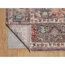 Load image into Gallery viewer, 10&#39;x13&#39;9&quot; Tuscan Red, Heriz Revival, Vegetable Dyes, Thick and Plush, Soft Wool, Hand Knotted, Oriental Rug FWR544812