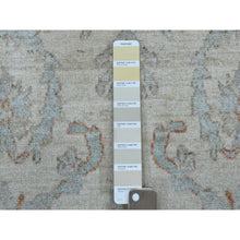 Load image into Gallery viewer, 6&#39;x8&#39;10&quot; White Wash Peshawar Pure Wool Hand Knotted Oriental Rug FWR323460