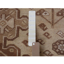 Load image into Gallery viewer, 5&#39;x7&#39;5&quot; Earth Tones Vintage and Worn Down Persian Shiraz Clean Pure Wool Distressed Hand Knotted Oriental Rug FWR345696