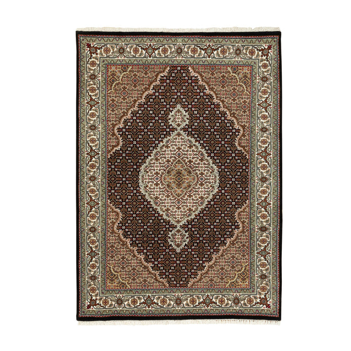 Black Oriental Rug, Carpets, Handmade, Montana USA.