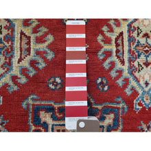 Load image into Gallery viewer, 4&#39;x5&#39;9&quot; Red Caucasian Design Special Kazak Hand Knotted Natural Wool Oriental Rug FWR364446