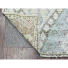 Load image into Gallery viewer, 4&#39;x6&#39;1&quot; Colorful Anatolian Village Inspired with Large Elements, Natural Dyes, Soft and Supple Wool Hand Knotted Oriental Rug FWR436458