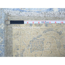 Load image into Gallery viewer, 4&#39;x5&#39;9&quot; Coin Gray, White Wash Peshawar, Natural Wool Hand Knotted, Oriental Rug FWR438690