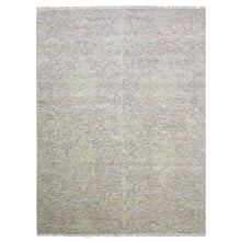 Load image into Gallery viewer, 8&#39;10&quot;x12&#39; Colorful, Modern Salt and Pepper Design, Vegetable Dyes Thick and Plush Washed Out, Soft Luxurious Wool Hand Knotted, Oriental Rug FWR451134