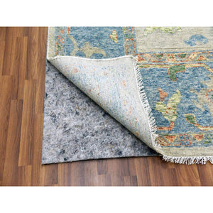 11'10"x15' Oushak re imagined, All wool, Hand Knotted, Soft and Lush Pile Oriental Rug FWR476664