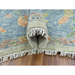 11'10"x15' Oushak re imagined, All wool, Hand Knotted, Soft and Lush Pile Oriental Rug FWR476664