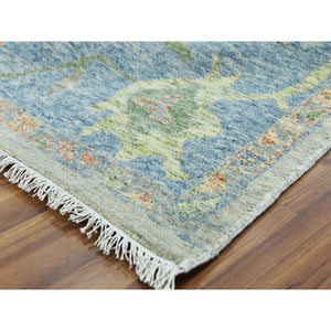 11'10"x15' Oushak re imagined, All wool, Hand Knotted, Soft and Lush Pile Oriental Rug FWR476664