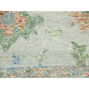 11'10"x15' Oushak re imagined, All wool, Hand Knotted, Soft and Lush Pile Oriental Rug FWR476664