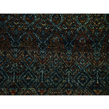 Load image into Gallery viewer, 12&#39;x12&#39; Rust Brown, Kohinoor Herat Small Geometric Repetitive Design, 100% Plush Wool, Hand Knotted, XL Square Oriental Rug FWR476724