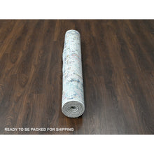 Load image into Gallery viewer, 5&#39;10&quot;x8&#39;10&quot; Ivory, Hand Knotted, Mahal Design, Supple Collection, Soft Pile, Pure Wool, Vegetable Dyes, Oriental Rug FWR505764